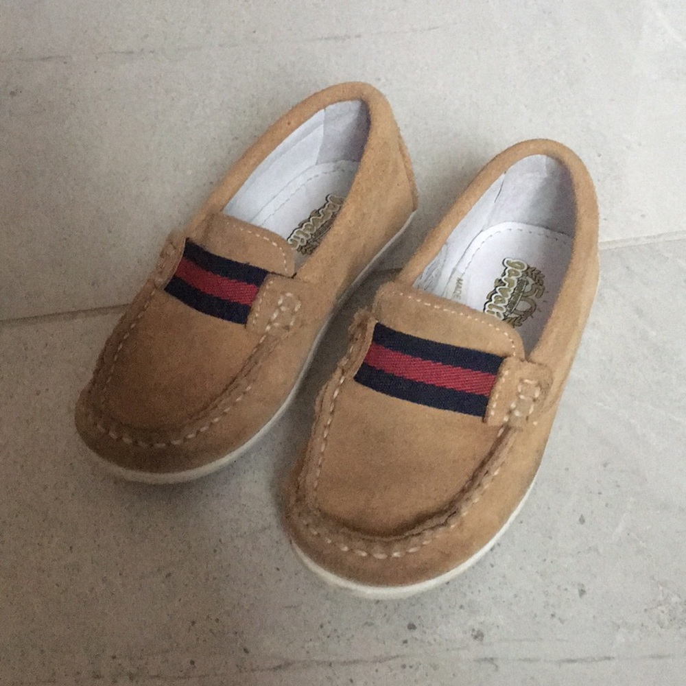 Boutique suede loafers